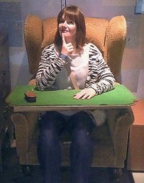 Roald Dahl's writing chair