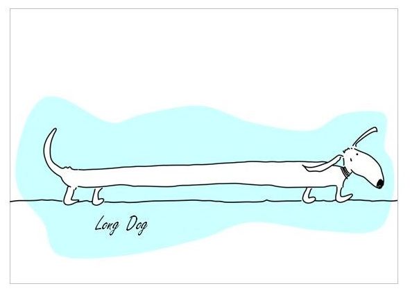 Long Dog card